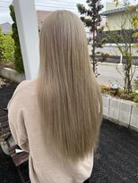 アース 南福島店(HAIR&MAKE EARTH)&nbsp;ミルクティーカラー