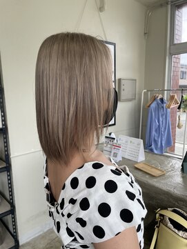 アミーリットルアットタクマ(amie:L at takuma) ミルクティーベージュ