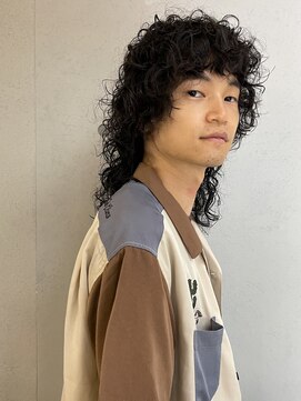 遊人セントラル(CENTRAL) 80'sネオウルフパーマ