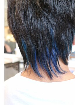 グランジ 北山田店(GLUNGE) 【前川】襟足にブルー