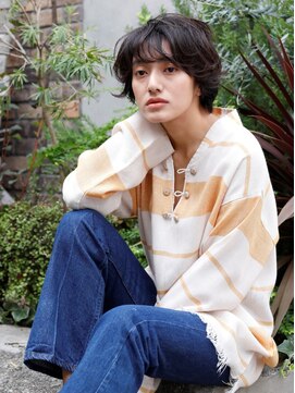 リブロ 三軒茶屋(LIBRO) パンク×ふんわりショート