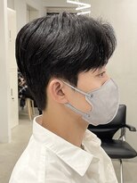 フィフス 栄(fifth)&nbsp;ニュアンスパーマセンターパート毛流れパーマ名古屋栄