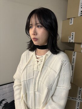 ノラ シブヤ(NORA) レイヤーカット/韓国レイヤー/シースルーバング