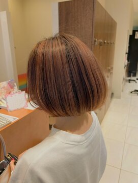 モードケイズ 尼崎店(MODE K's) ピンクベージュ(エアータッチハイライトカラー)