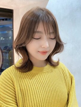 ハローバイシー 仙台(Hello by Sea) くびれレイヤー/レイヤーボブ/切りっぱなしボブ/[仙台/韓国]