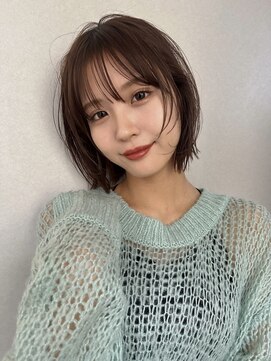 サンド 表参道(sand) ショートボブ縮毛矯正 10代20代30代40代