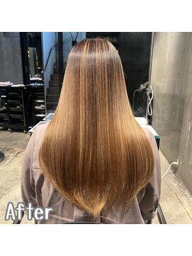 エノア 青山(ENORE) ブリーチ毛にも自然にかけるウル艶縮毛矯正！(飯田)