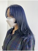 レイヤー×ネイビーブルー