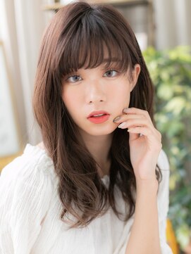 カバーヘア ブリス 川口(COVER HAIR bliss) 抜け感小顔くせ毛風ニュアンスバレイヤージュc5川口20代30代40代