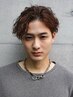 【マンツーマン】似合わせメンズカット＋骨格補正パーマ＋艶カラー /men's