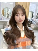 韓国ヘア/韓国スタイル/縮毛矯正/髪質改善/レイヤーカット