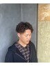 【Shuto限定クーポン】カット＋パーマ＋眉カット￥14850→￥11880
