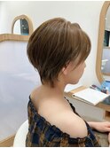 大人美人くびれヘア艶感結べるボブうる艶髪レイヤーカット