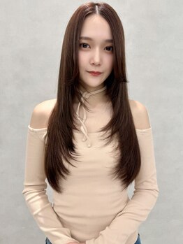 今までのブローの時間が嘘みたいに短縮！二子玉川店の縮毛矯正なら手ぐしで乾かすだけでしっとりまとまる◎