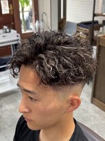 アミーゴ(AMIGO)&nbsp;スキンフェード×スペインカール×メッシュ