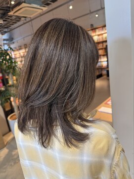 クララ 柏の葉T-SITE店(CLALA) 極細ハイライトでまろやかベージュ