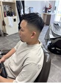 スキンフェードクロップアップ短髪ベリーショートワイルドメンズ
