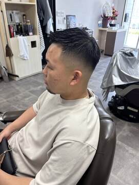 ノースサイド(NORTH SIDE) スキンフェードクロップアップ短髪ベリーショートワイルドメンズ