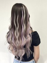 ラブスタシー 京都河原町店(lovestasy)&nbsp;シールエクステ/ハイライト/ブリーチなし/バレイヤージュ/韓国