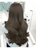 韓国ヘア 透明感カラー オリーブ