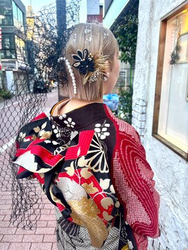 アール 北千住店(ar) 成人式アップ/結婚式アレンジ/お呼ばれヘア