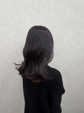 クム 横浜(qumu) 【qumu】ラベンダーグレージュ×レイヤー