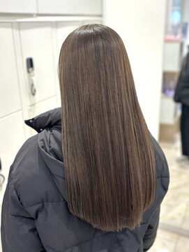 ケンジ 平塚 アネッタ(KENJE annetta) 【ワンカラー】アッシュブラウン