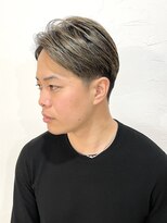 グラビートーキョー(GRABY tokyo)&nbsp;ハイライト×グレージュ×ツーブロック