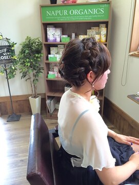 ルリアン ヘアデザイン(le LieN hair design) 編み込みアップスタイル