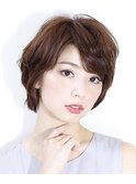 ナチュラル大人ショート