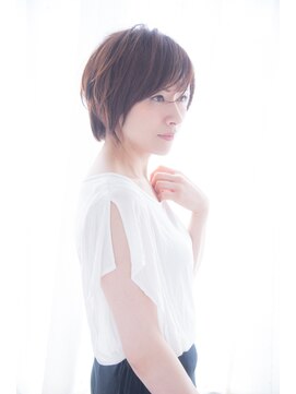 ヘアリフレッシュシンシア(hair refresh SINCERE) イルミナカラー×フェミニンショートボブ（TOKIO使用）