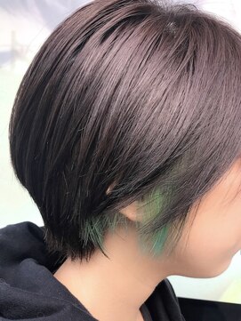 キャンバス 川崎(canvas.) ☆ワンポイントインナーカラー☆【canvas.西田】