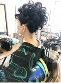 ショートモヒカンアレンジ【ヘアアレンジ　立川/立川南/七五三】