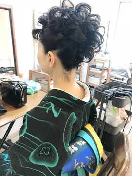 ロカット サロン(Roquat Salon) ショートモヒカンアレンジ【ヘアアレンジ　立川/立川南/七五三】