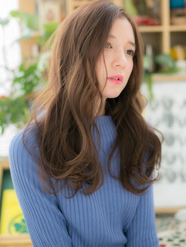 カバーヘア イヴ 戸頭店(COVER HAIR EVE) *EVE戸頭*アシンメトリーで小顔★フェザーロングb