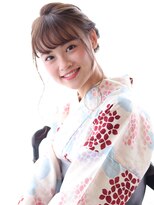 マルシェ(marche)&nbsp;大人かわいい浴衣編み込みアレンジ