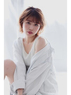 ヘアリゾート バレンタイン(hair+resort valentine) ハイトーンカラー☆ショートウルフ