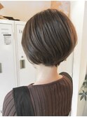 大人ショートボブ