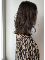 ネイヴィル オモテサンドウ(navile omotesando)&nbsp;☆ブリーチなしオリーブグレージュ☆