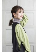 【Totia梅田】ルーズアップ×ココアブラウン