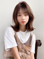 アリュウル 表参道 青山(Allure)&nbsp;中韓style 色香レイヤーヘア【東垂水】