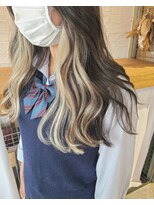 キーン 立川店(keen)&nbsp;【keen×武田】インナーカラー（ハイトーン）