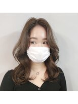スエシカ(hair&foliage suecica) 韓国風　顔周りレイヤー