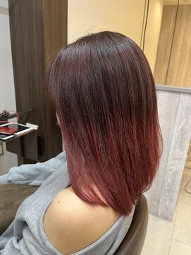 アプシー 三田駅前店(Apsee) ☆ピンクレッドグラデーション☆