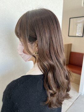 テラスヘア 新潟駅南(TERRACE hair) 【艶髪】ミルクティーベージュ