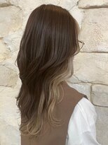 アルピナ 菅谷店(alpina)&nbsp;ロングウルフ×インナーカラー