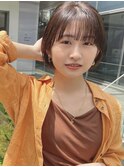 旬髪ショート#ショコラアッシュ#ヘルシースタイル