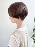 《knit銀座》大人20代30代40代ハンサムショート丸み前下がり