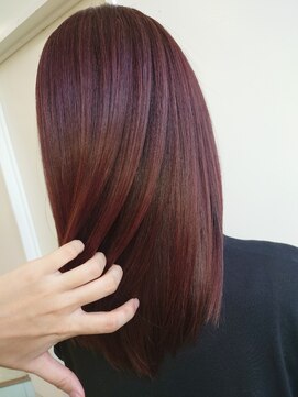 レオ 幸手(Leo) 髪質改善カラー★ハイライトピンクベージュ白髪染め40代50代