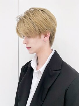 アルバム 新宿(ALBUM SHINJUKU) ハイトーンワンホンメンズブロンド_アッシュブラック_ba384431